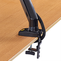 2019 nowy NB F80 + 2XUSB3.0 pulpit sprężyna gazowa 17-30 "Monitor LCD LED uchwyt ramię montażowe pełnoekranowy stojak ładowanie 2-9 kg 6
